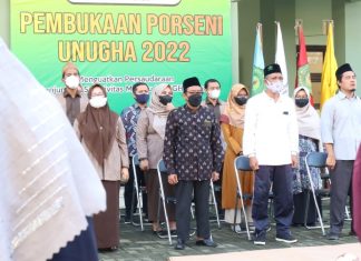Porseni UNUGHA 2022 – Menguatkan Persaudaraan, Menjunjung Sportifitas Menuju UNUGHA Juara