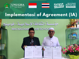 Implementasi of Agreement (IA) Internasional – Yayasan Watnatham Islam School Pombing Thailand implementasi of agreement