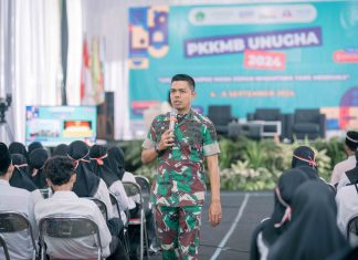 PKKMB 2024 di Kampus UNUGHA: Penguatan Bela Negara dan Anti Narkoba di Kalangan Mahasiswa